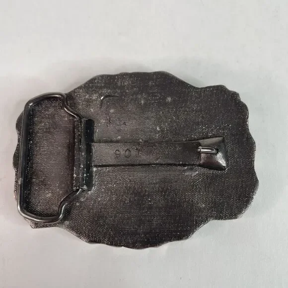 Harley Davidson Flying Eagle Belt Buckle MADE IN USA EST. 1903 Enamel 901 - Picture 2 of 4